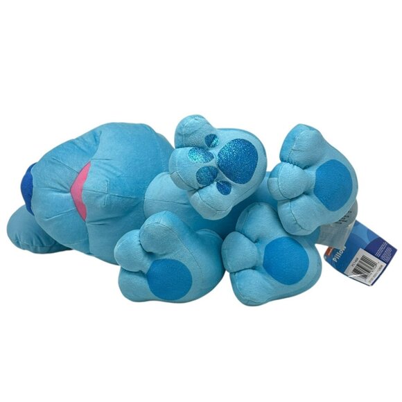 BLUE'S CLUES & YOU Large 15" Plush Pillow with Tag Viacom Franco 2021 - Picture 3 of 5